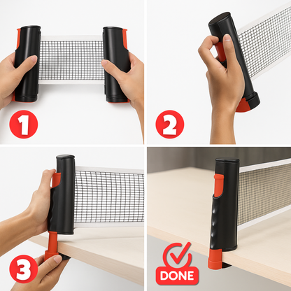 TablePongs™  Original Pro Table Tennis Set